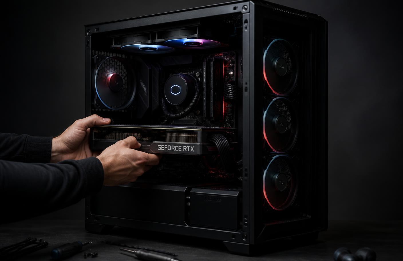 Montage d'un PC Gaming à L'Atelier 113